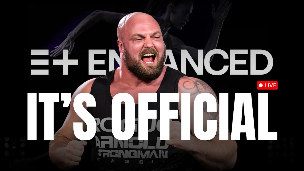 It's official! I'm competing in the ENHANCED GAMES
