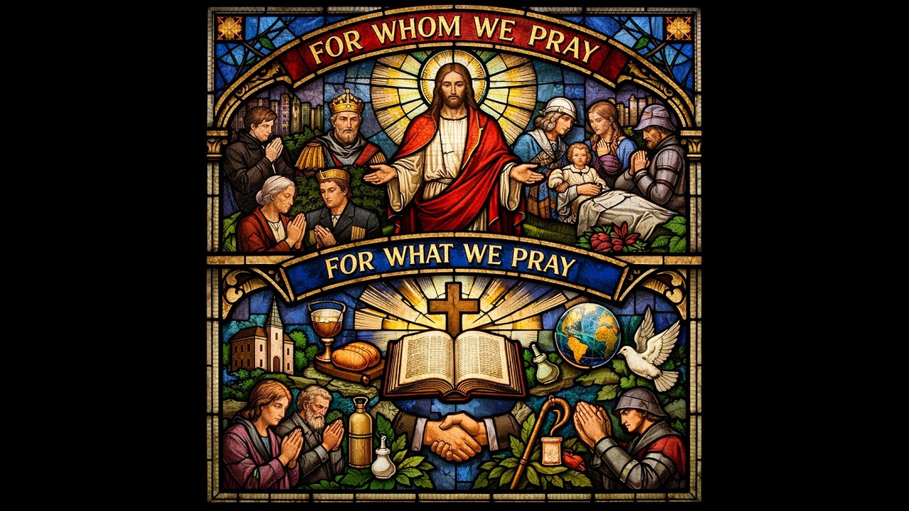 The Lord's Prayer: Who and What Are We to Pray For