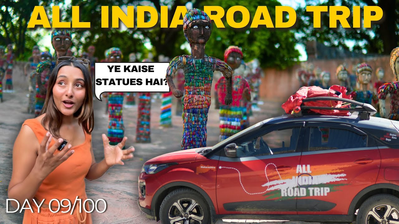 #09 Rock Garden Chandigarh - All India Road Trip #dekhoapnabharat