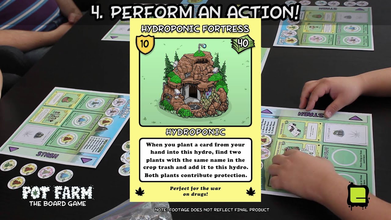 Learn How to Play Pot Farm: The Board Game