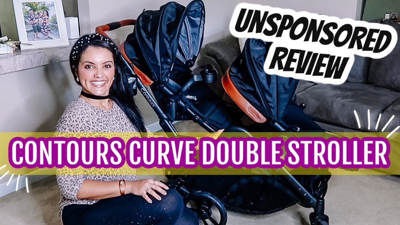 CONTOURS CURVE DOUBLE STROLLER HONEST REVIEW | BEST TWINS DOUBLE STROLLER |  LIFEWITHLO