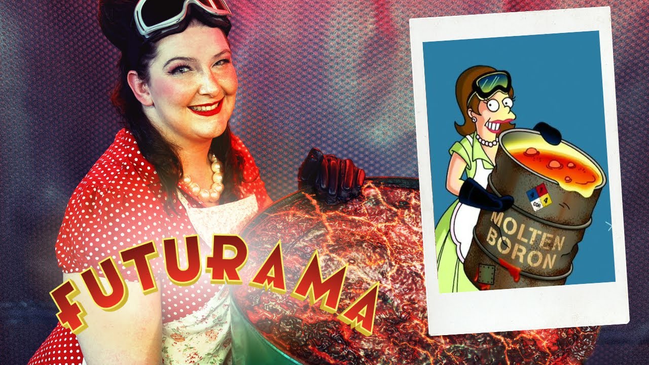 Nobody Doesn't Like Molten Boron | Futurama Inspired Pinup Photoshoot Behind the Scenes