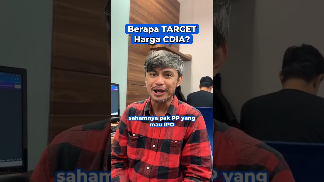Berapa Target Lo Buat Harga CDIA?