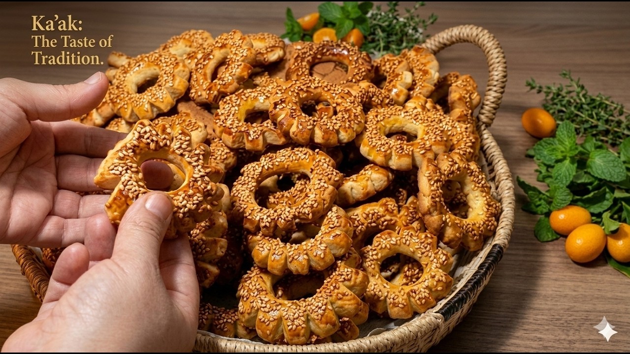 أسرار الكعك الوجدي المقرمش بكمية وفيرة! 🥨 منسم بالزرارع وناجح 100% لكل المناسبات والأعياد