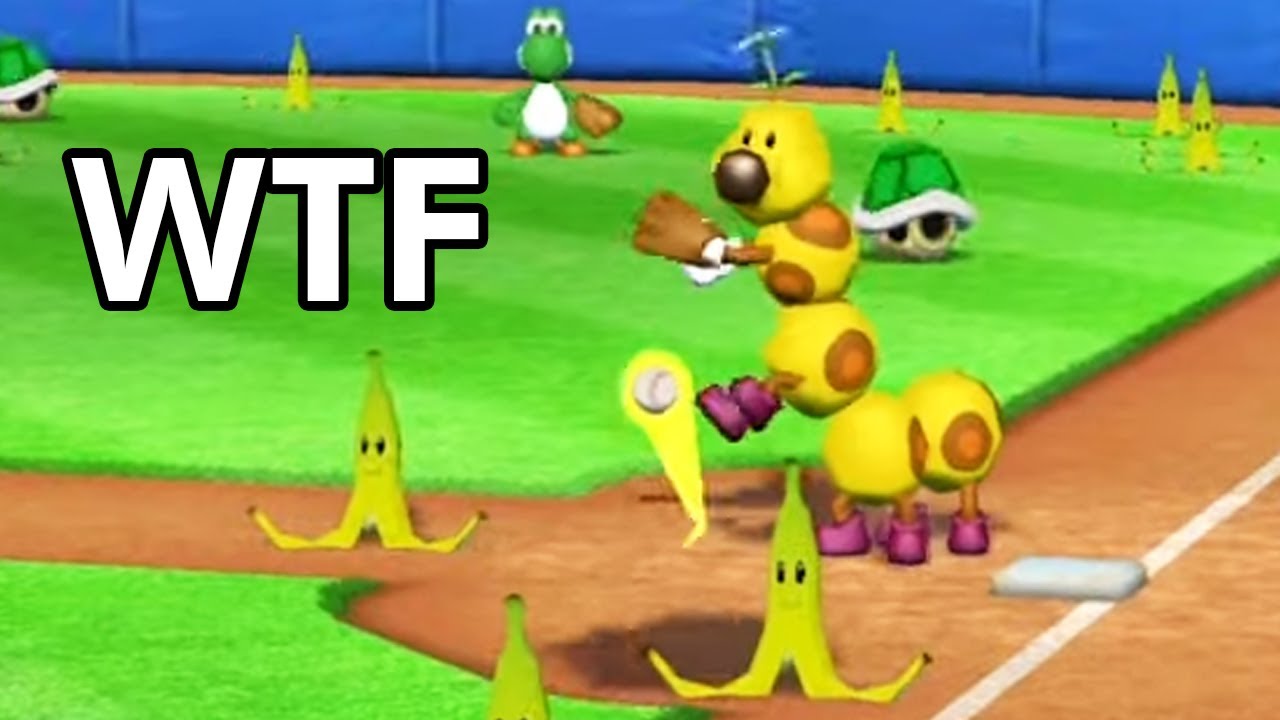 ITEM RAIN - Mario Sluggers 2 Player Gameplay!