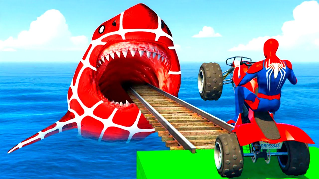 الرجل العنكبوت انقاذ باتمان Spider-Man Rescue batman vs iron man vs venom funny Game GTA 5 superhero