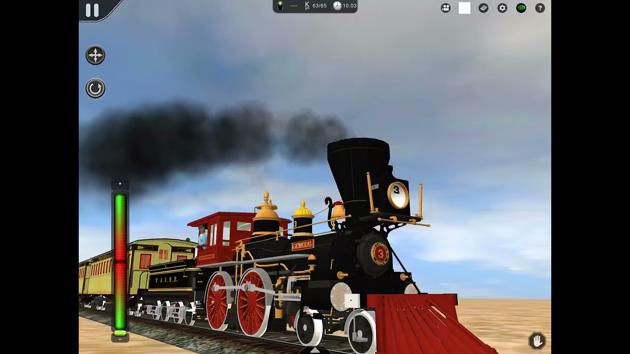 Trainz2 the general locomotive in the Wild West