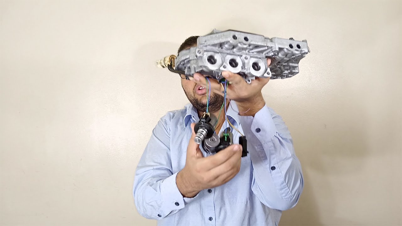 وظيفة كل سلونيد في مخ الجير  / solenoid in valve body