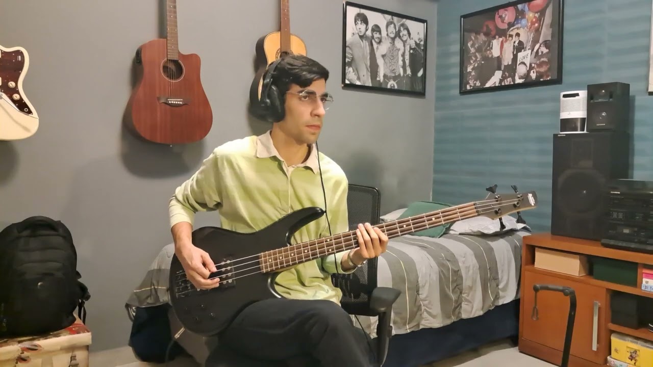 Ginger Root - Giddy Up (bass cover)