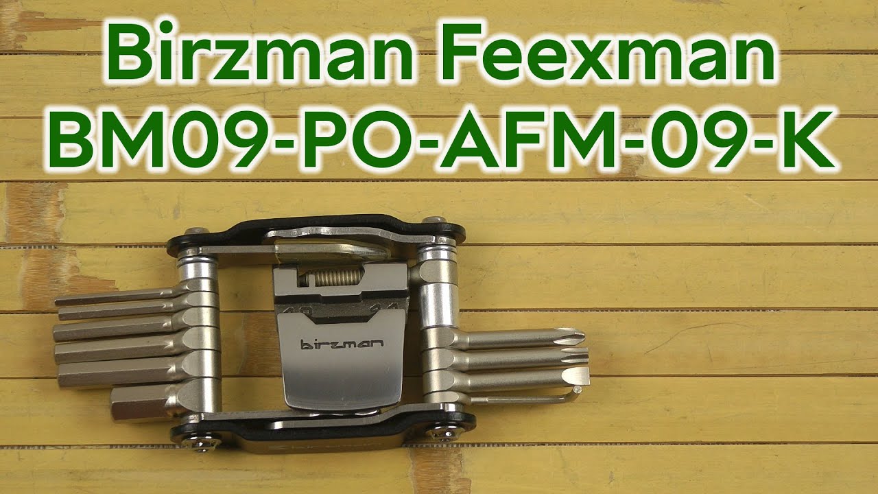 Розпаковка Birzman Feexman 20 функций Черный (BM09-PO-AFM-09-K)