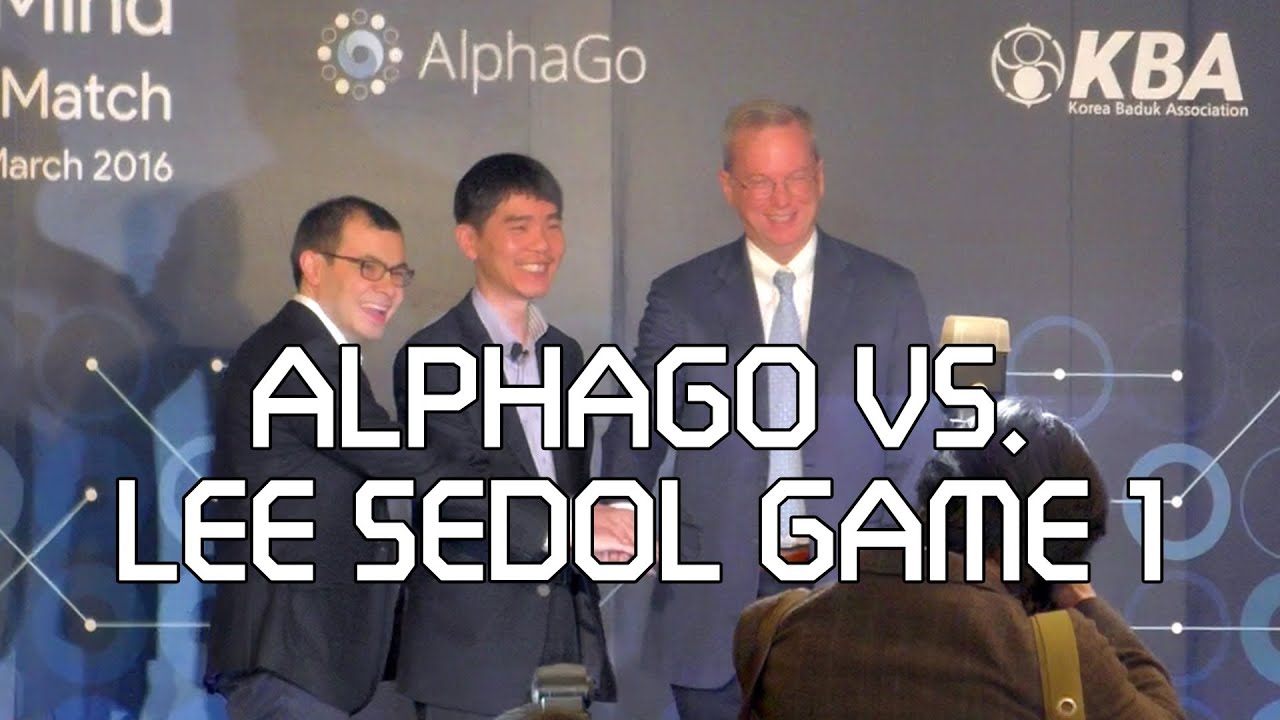 AlphaGo ?p vs Lee Sedol 9p, Game 1!  Myungwan Kim 9p comments