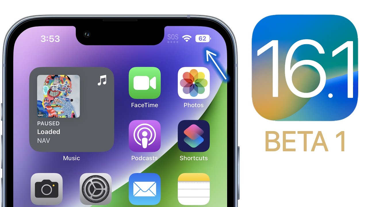 iOS 16.1 Beta 1 Released - What's New?