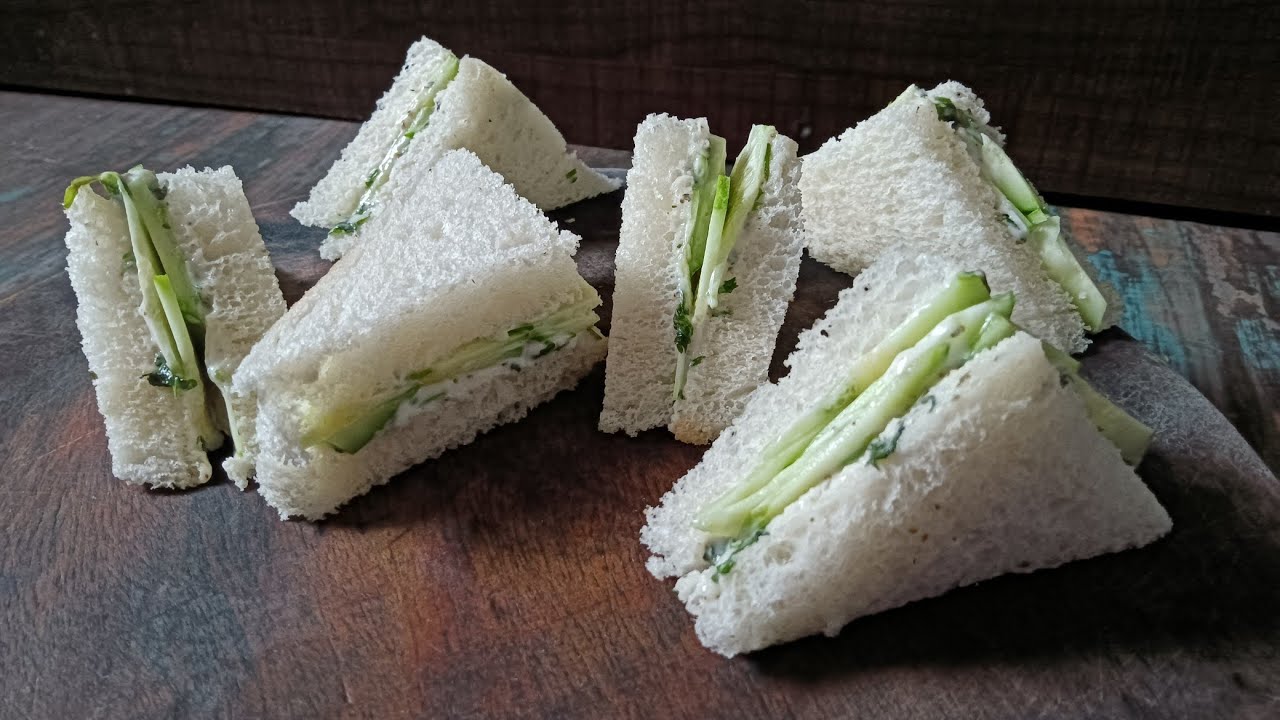 Cucumber Sandwich | Tea time Sandwiches | super easy & quick