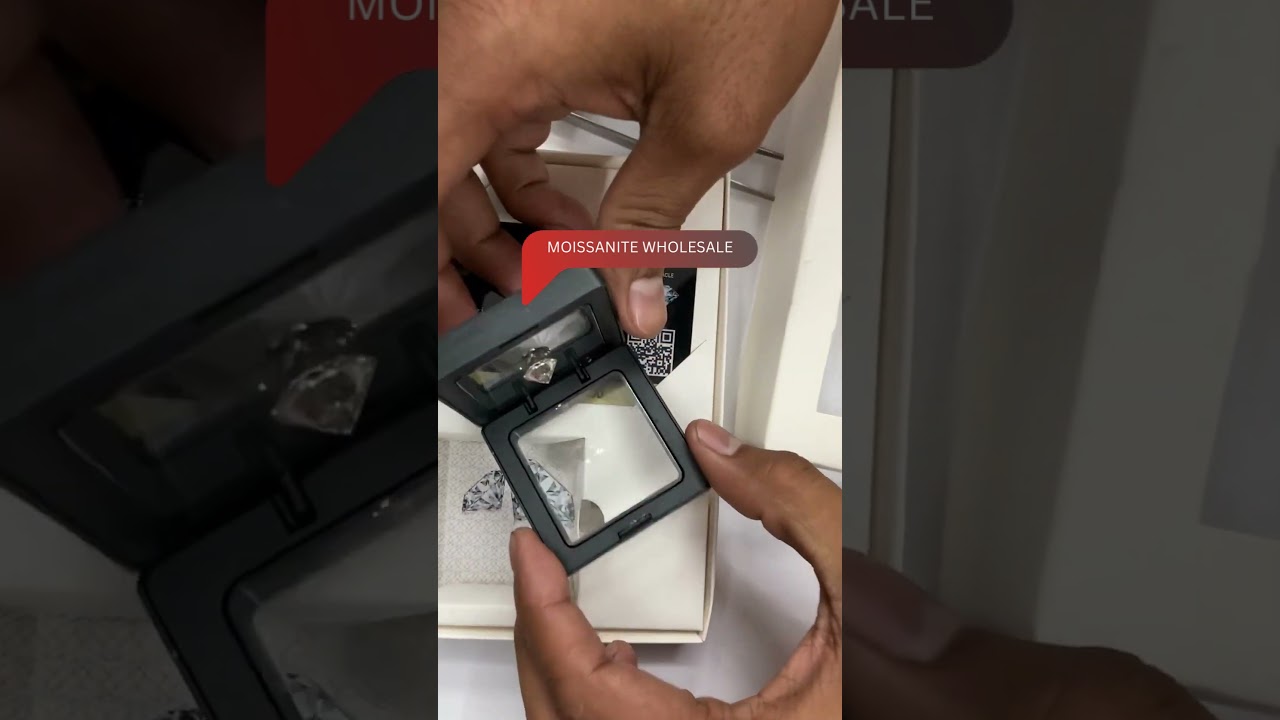 Complete detail of Moissanite stone original GRA Certified Box |Opening Trut Moissanite stone