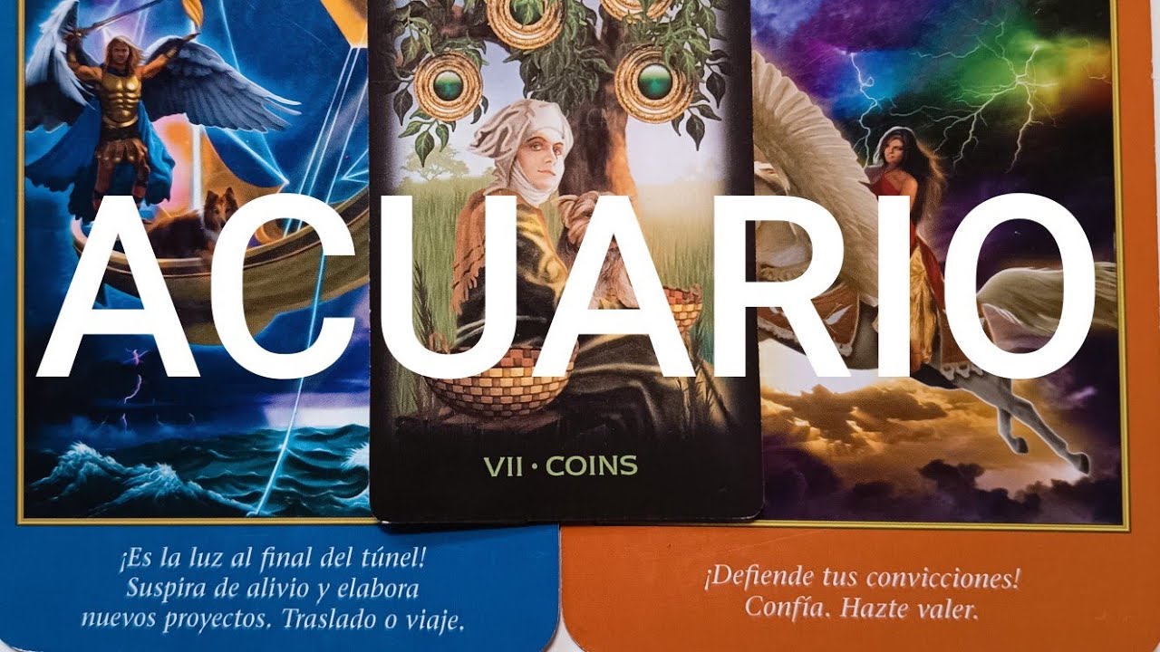 ACUARIO  ESTO TE DEJA ATÓNITO!  ➡️NO IMAGINAS LO QUE TE VIENE 💫EL GRIFO DE ORO SE ABRE PARA TI .