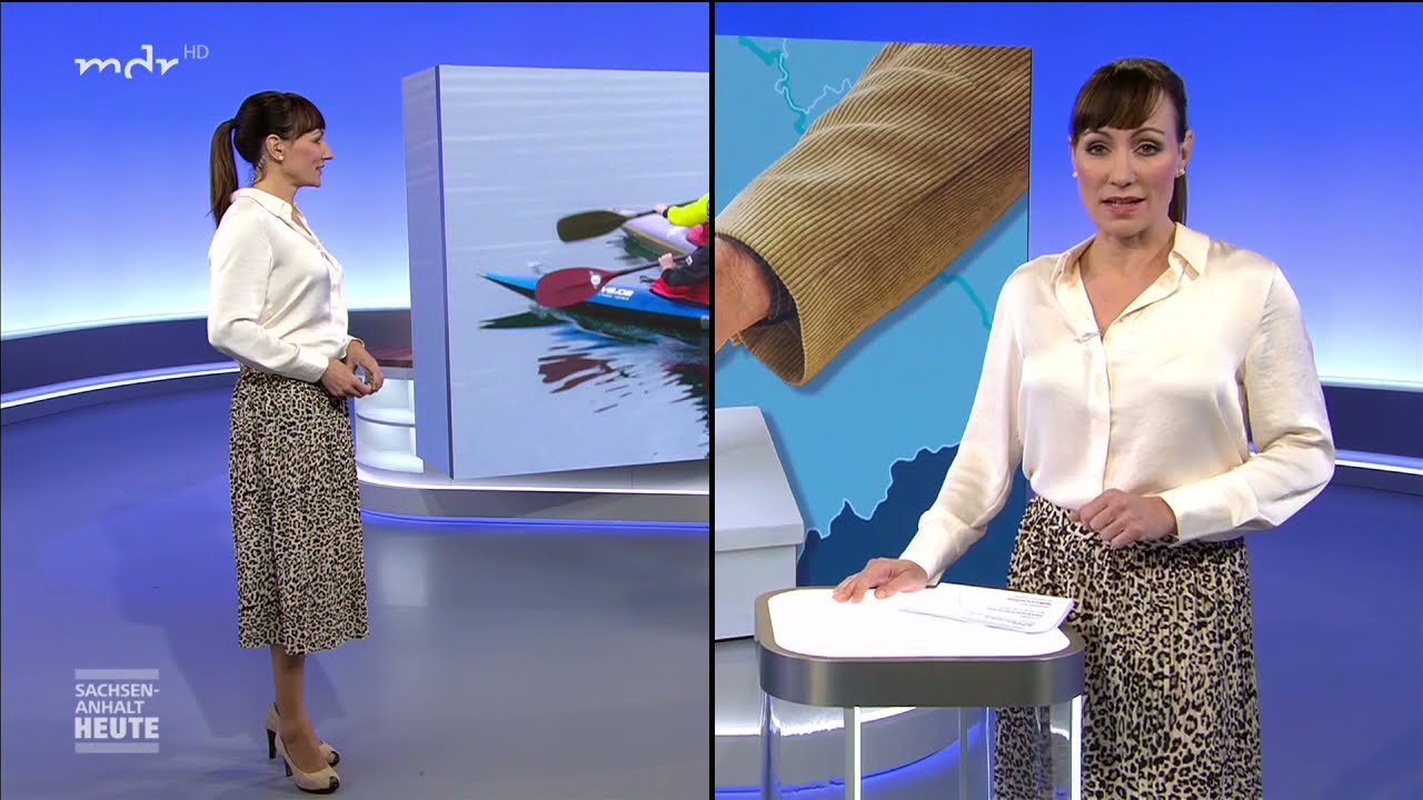 Satin Blouse Leopard Skirt Susi Brandt 20210411