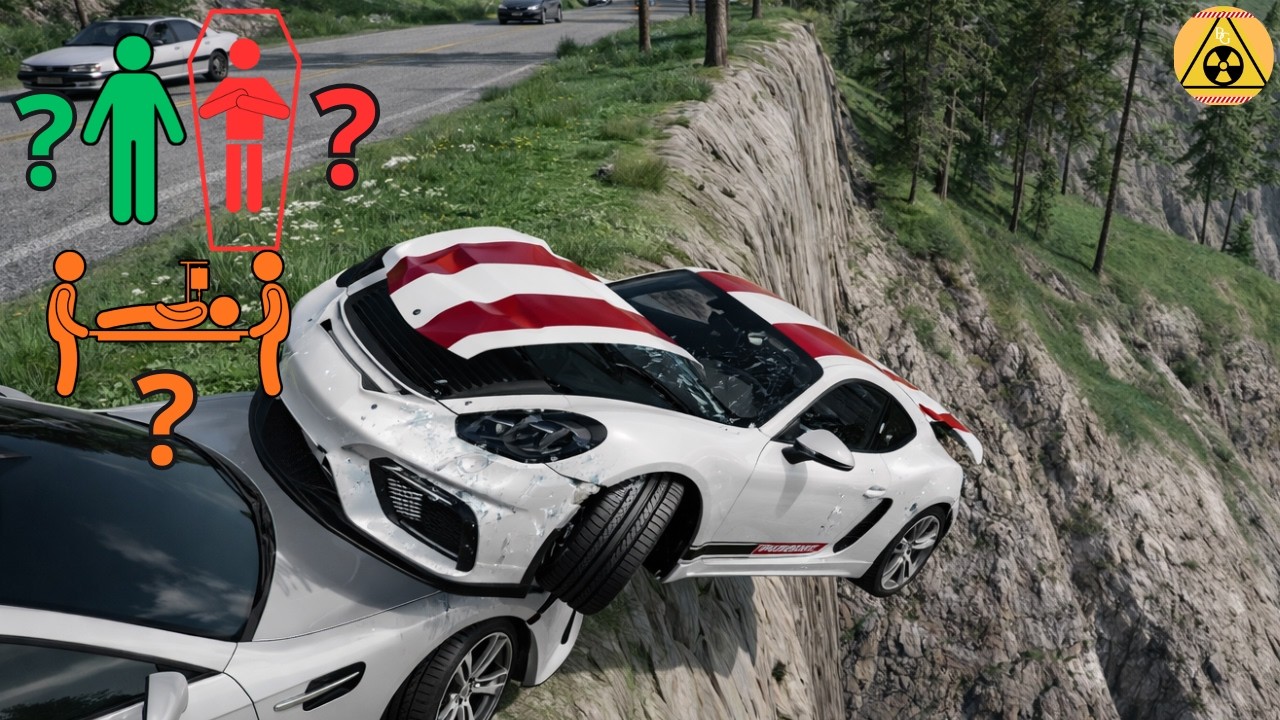 BeamNG – Extreme High‑Speed Slow Motion Crashes #38