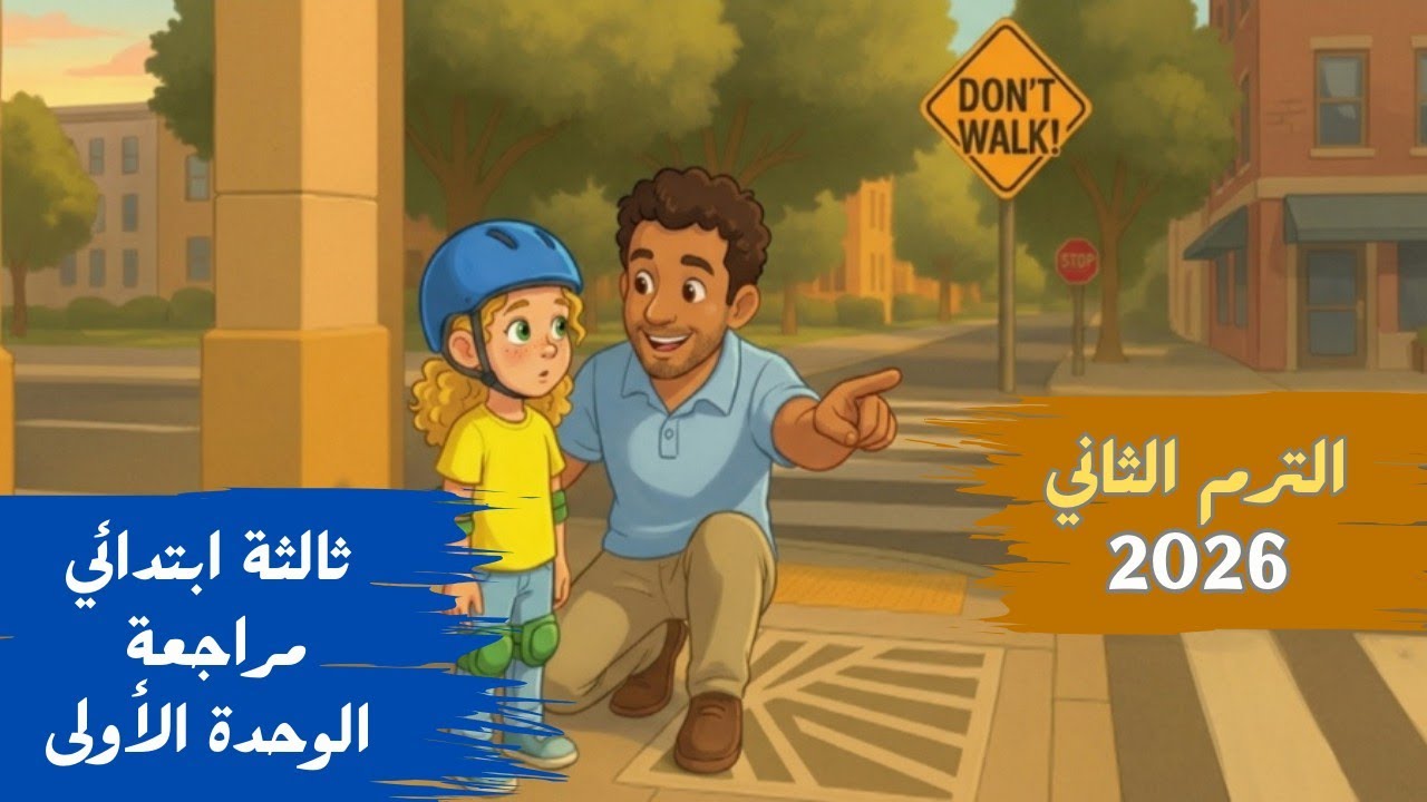 انجليزي الصف الثالث الابتدائي | مراجعة شاملة على الوحدة الاولى | Review Unit 1 | الترم الثاني 2026