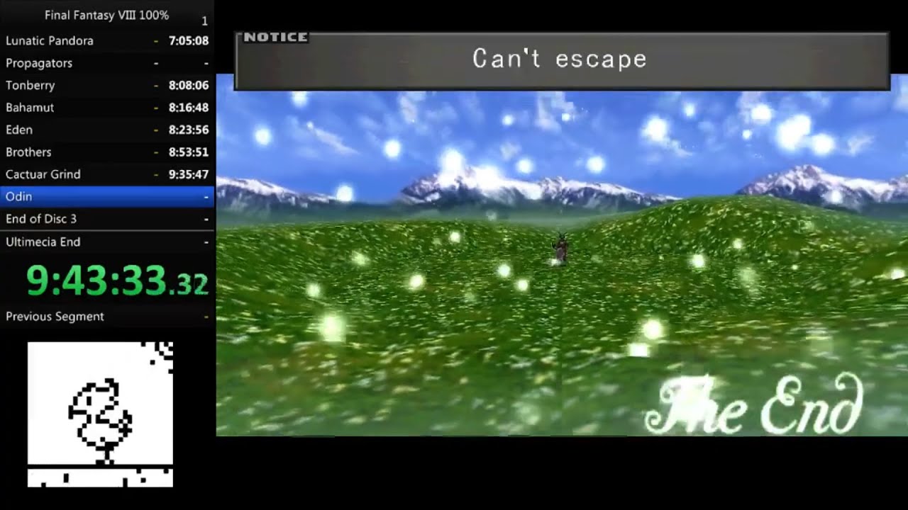 Final Fantasy VIII 100% (Windows 7) speedrun - 11:27:51