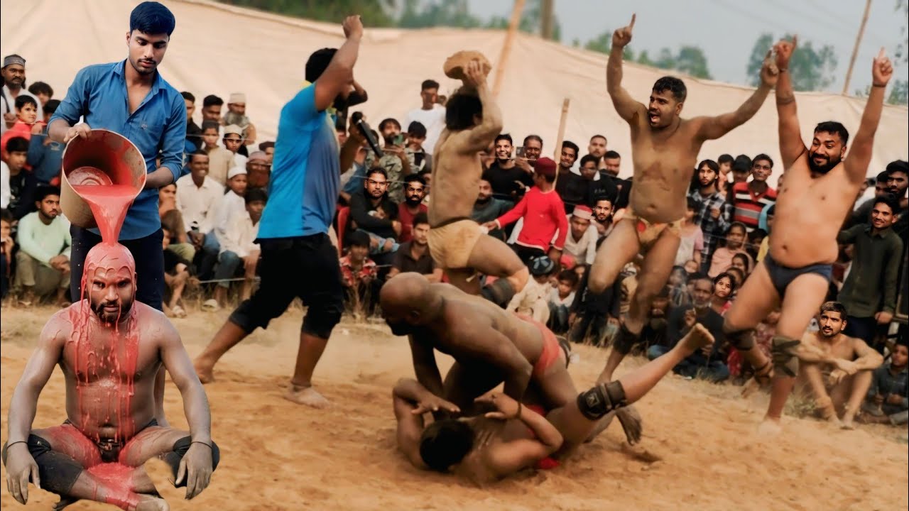 कटप्पा अब हुआ पहले से ज्यादा खतरनाक 😩😩😩 दंगल में बूढ़े बाबा ने किया मंगल,, katappa Rizwan Gani