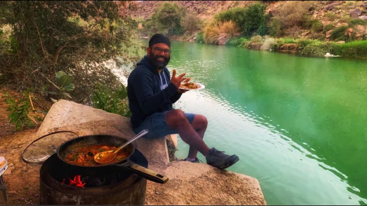BEAUTIFUL NATURAL LAKE/GREEN RAIN WATER LAKE/A HIDDEN PLACE OR LOCATION IN UAE/ SWIMMING/CAMPING/UAE