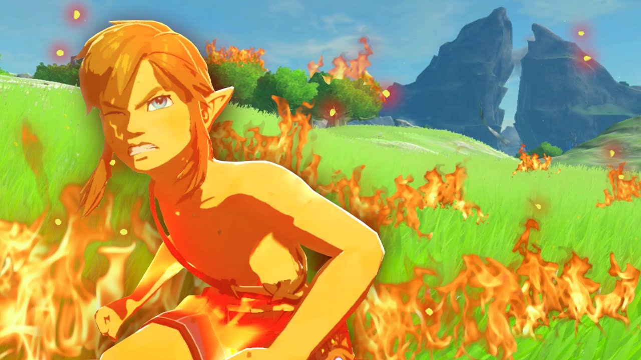 Могу ли я пройти Breath of the Wild, если всё вокруг в огне?