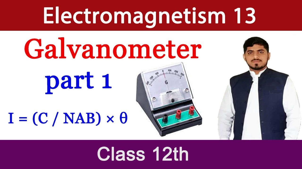 Galvanometer Part 1 | Radial Field | Electromagnetism | Chapter 14 | Physics BY MUBASHAR AHMAD