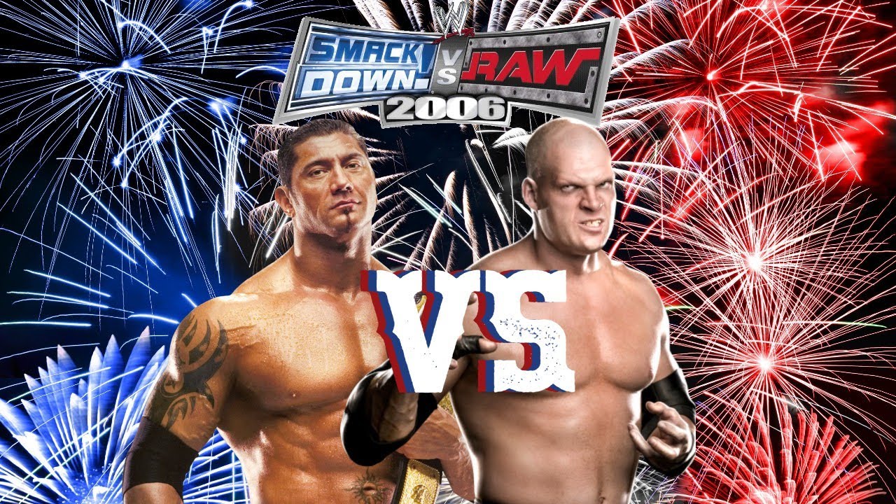 Scott Jay's WWE Smackdown vs RAW 2006 Definitive Edition Matches Batista vs Kane