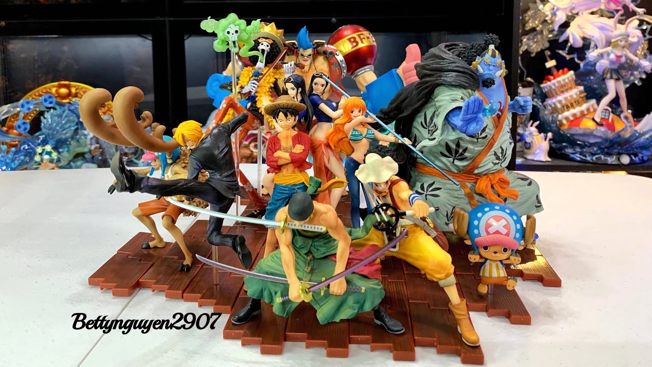 One Piece - Unboxing Strawhat Crew Animation 20th Anniversary - Figuart Zero