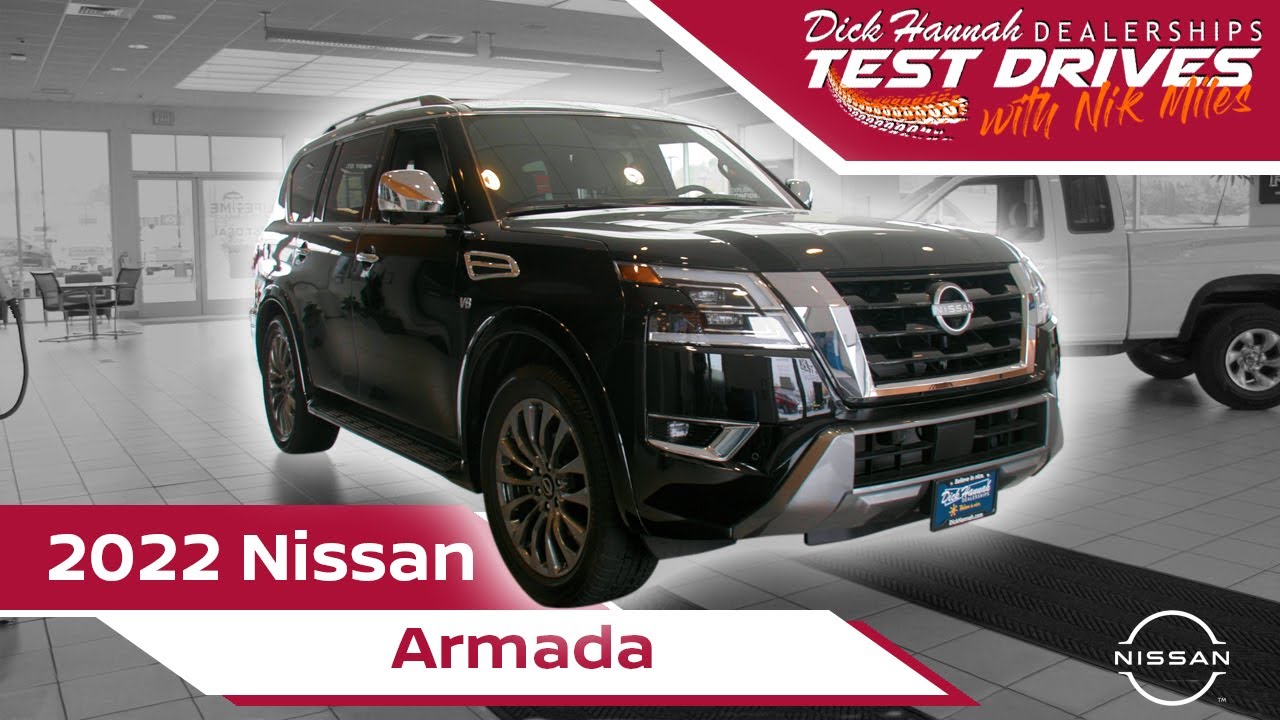 2022 Nissan Armada Review & Drive | Dick Hannah Dealerships 🏔😎🚙 🌲