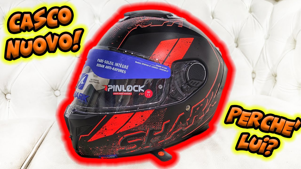 Il MIGLIOR CASCO Sport Touring UNBOXING Shark SPARTAN GT
