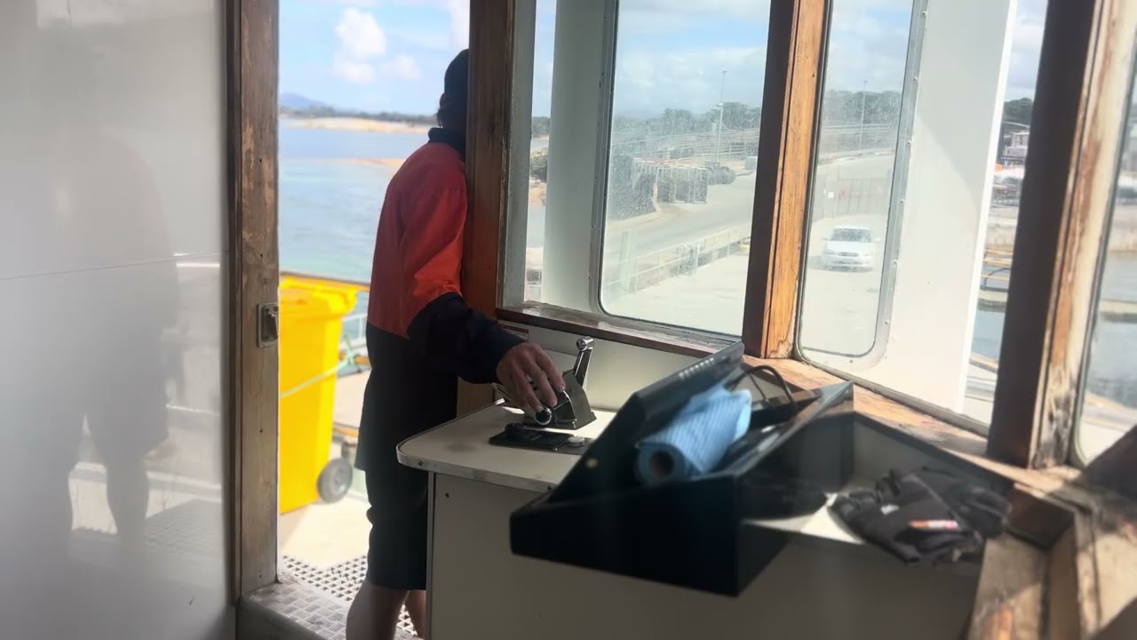 ASMR berthing at lady Barron 