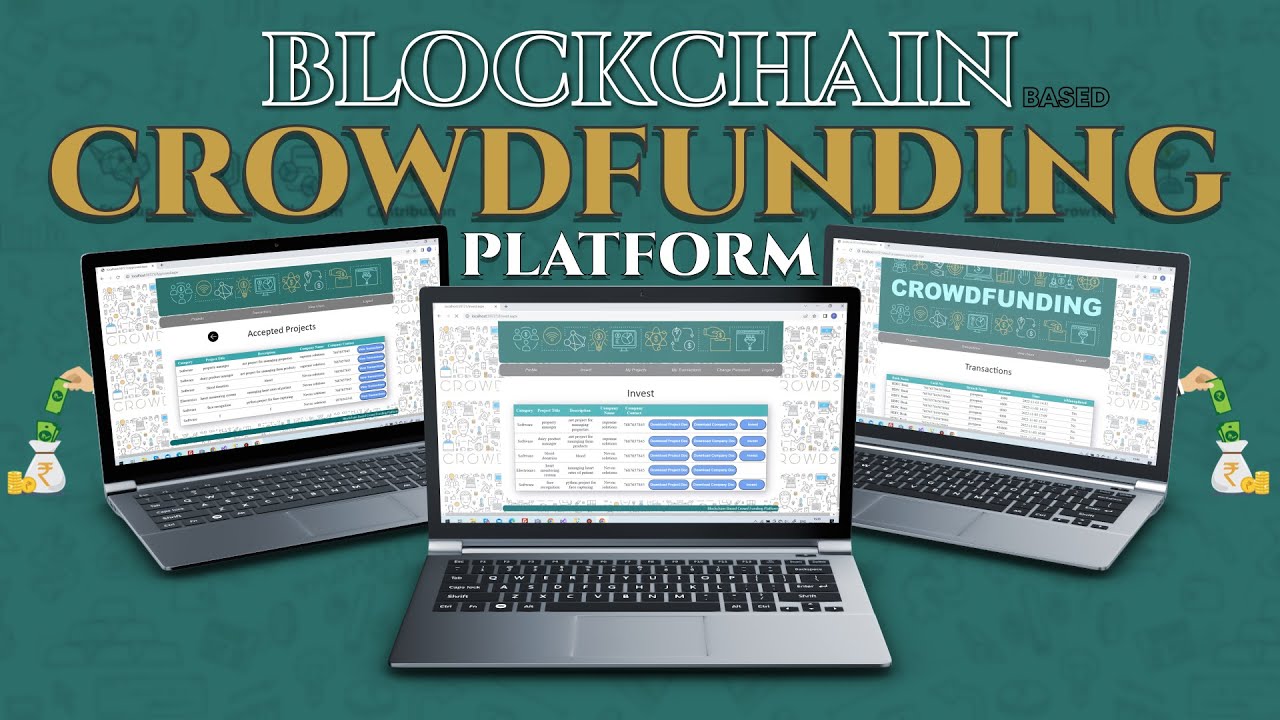Trusted Crowdfunding platform using Blockchain | Crowdfunding Software Project