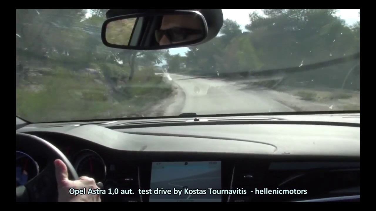 Opel Astra 1.0 aut.  test drive by Kostas Tournavitis - hellenicmotors