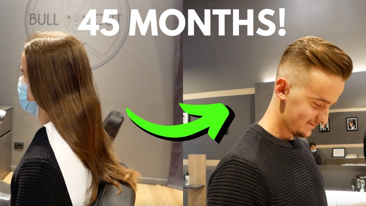 Men's Haircut Transformation FROM LONG TO SHORT HAIR! Best Men's Hairstyles 2022