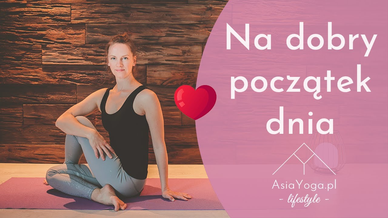 Joga na dobry początek - wzmocnij i rozciągnij ciało! | 13 min |✦✧✧✧✧ |