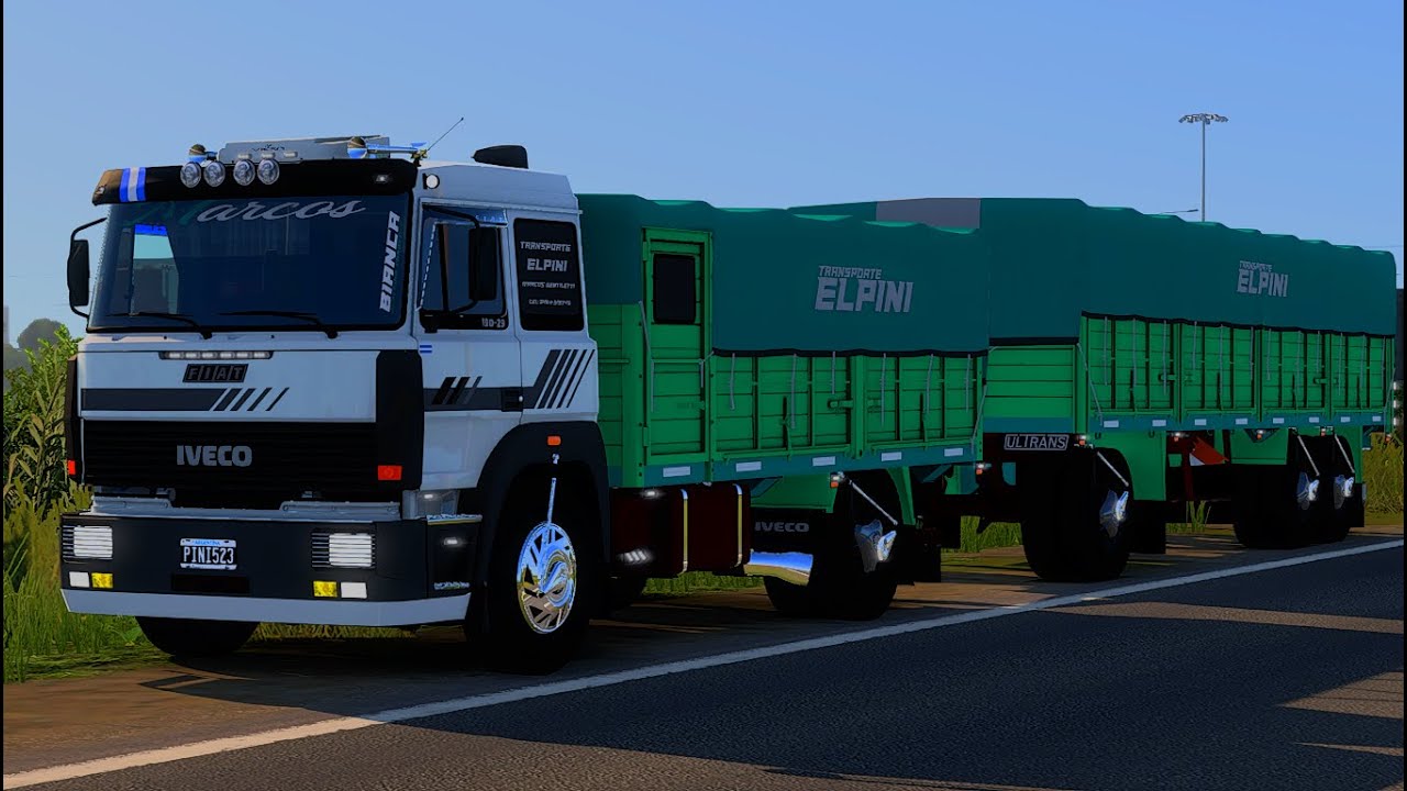 VOLVIMOS!!! ETS 2 FIAT 190-29 + ACOPLADO ULTRANS