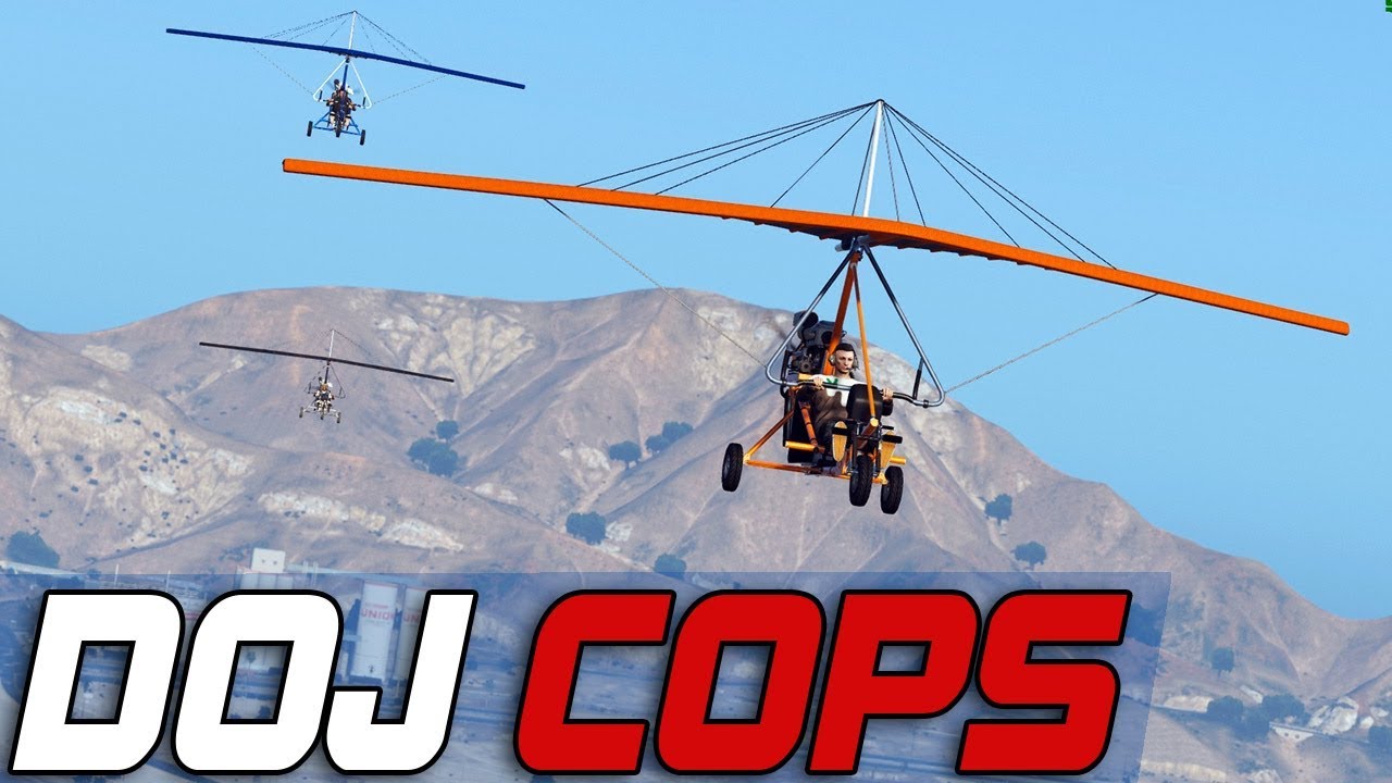 Dept. of Justice Cops #794 - Wing Gliders Day