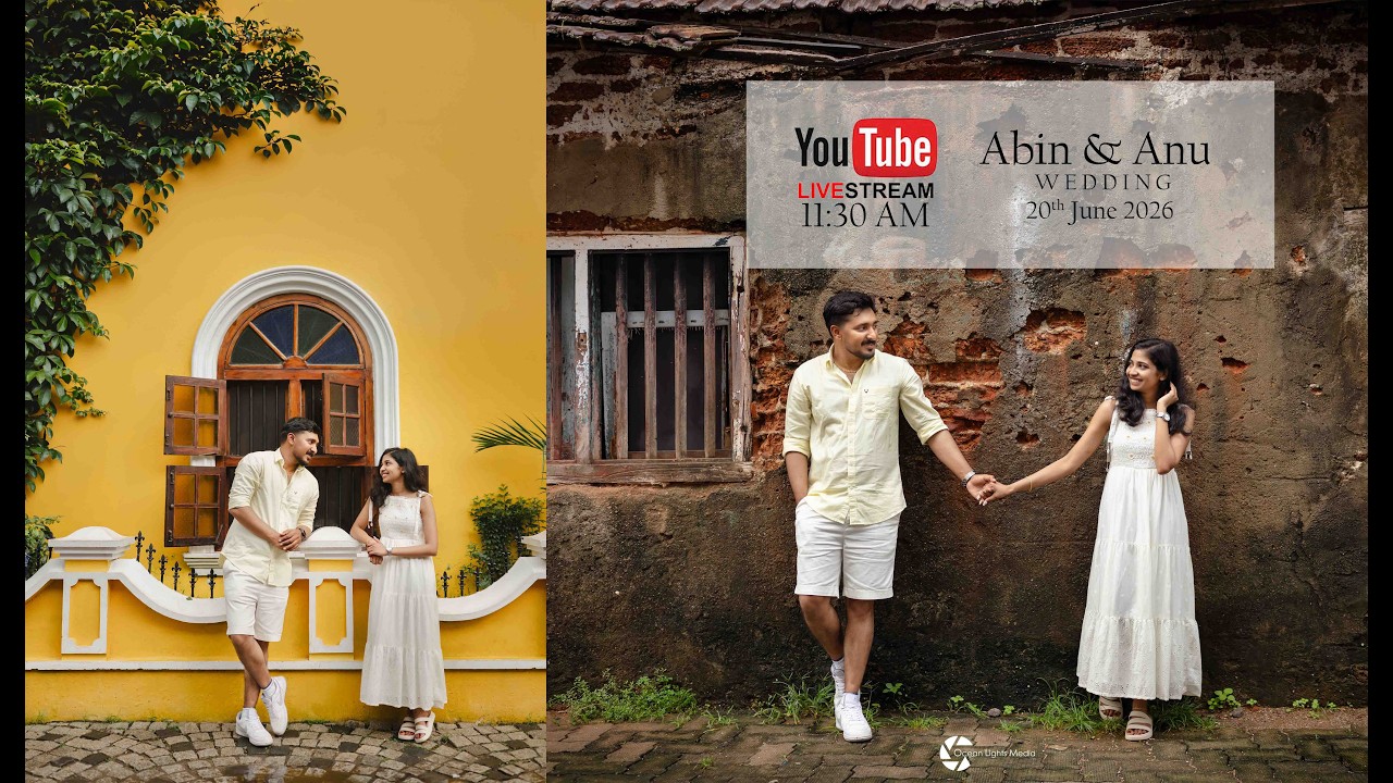 Abin & Anu | Wedding Live Streaming | &copy; Ocean Lights Media 2026