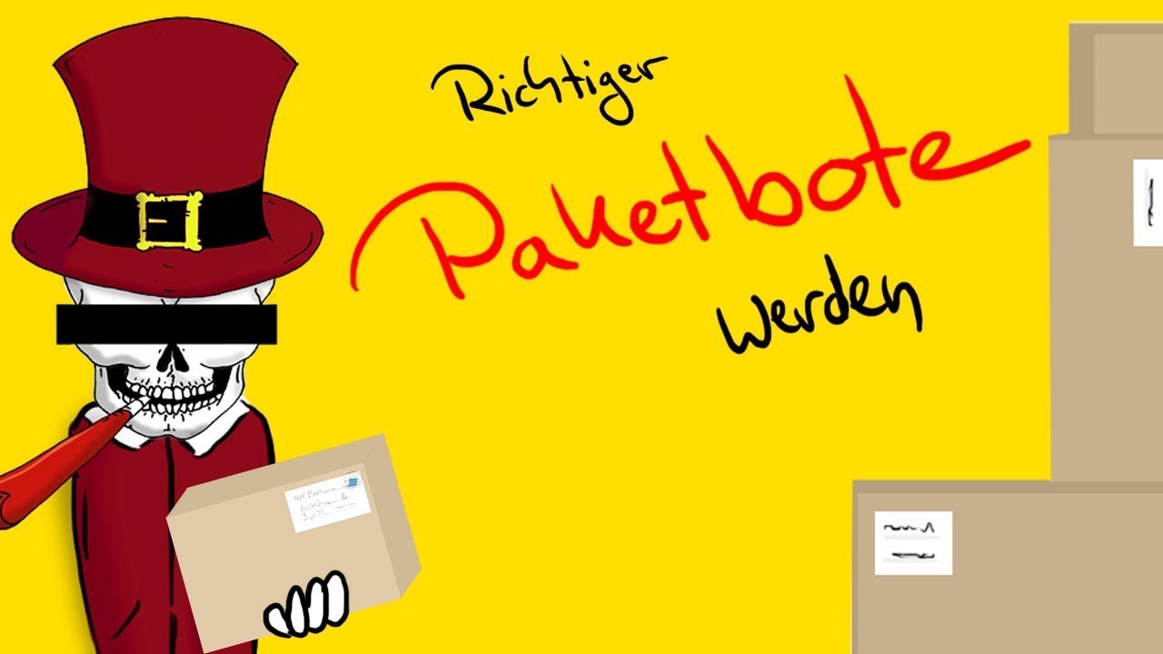 Richtiger Paketbote werden [Tutorial] - Tommys lehrreiche Lehrfilme #Satire