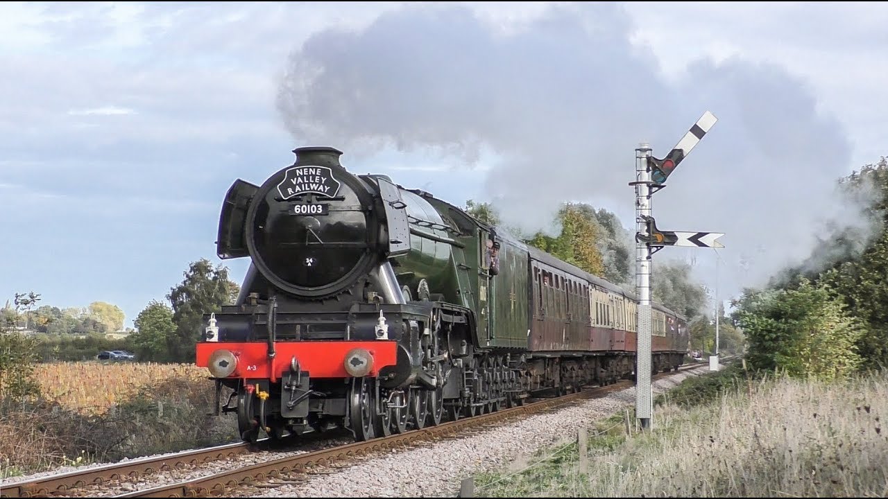 60103 'Flying Scotsman' on the Nene Valley Railway - 2018
