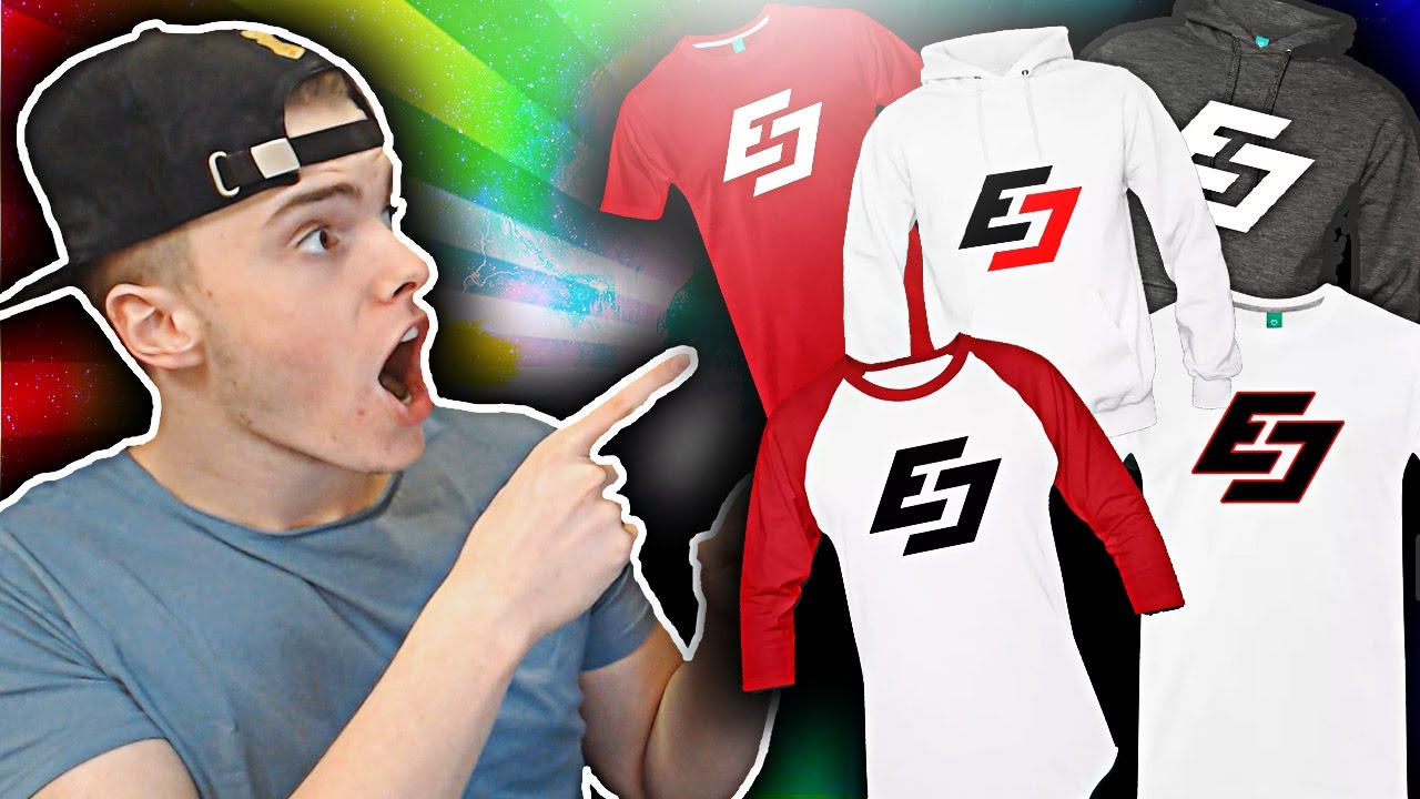 UNBOXING MY OWN MERCH!! (EAVESDROP SPREADSHIRT CUSTOM T-SHIRT UNBOXING AND REVIEW)