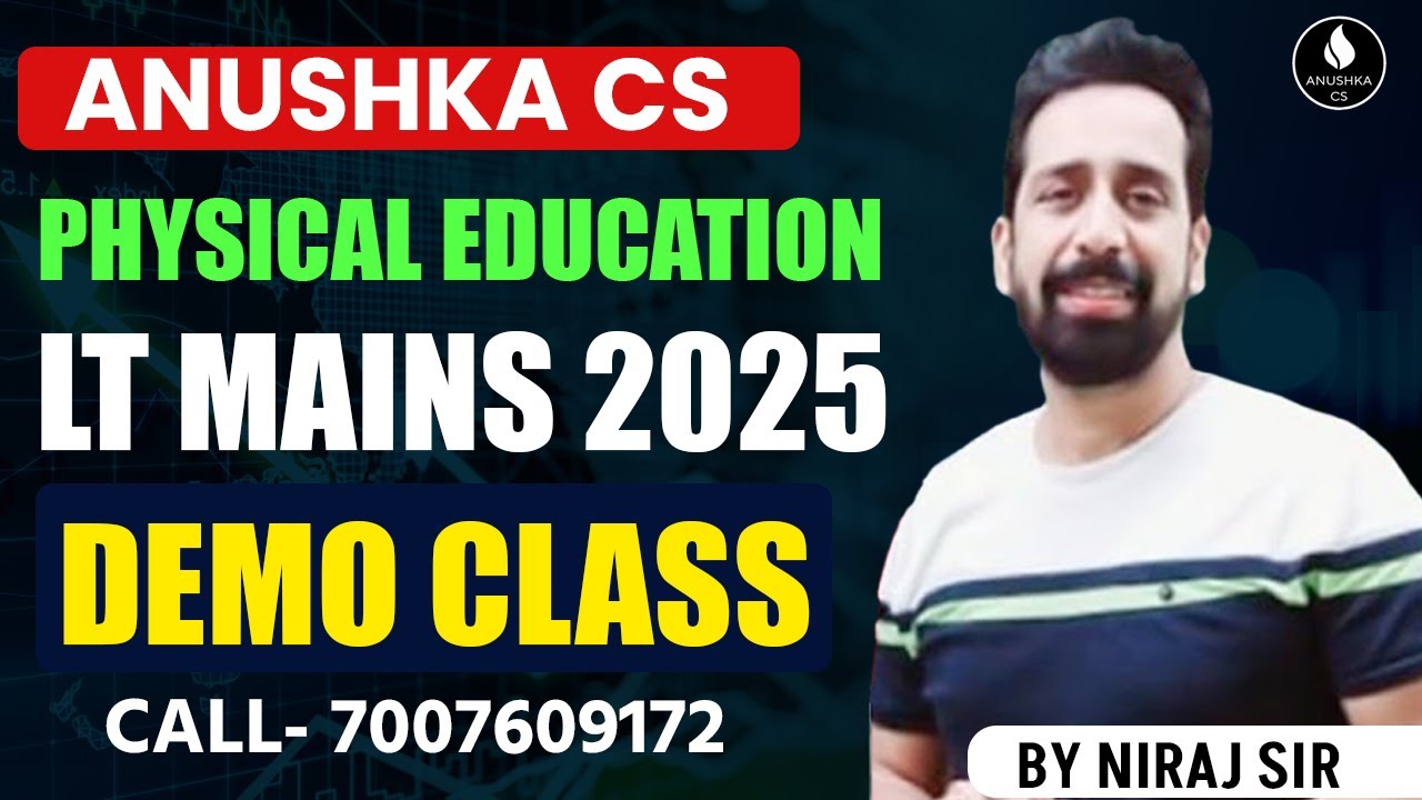LT Mains Batch Starts 28 Jan | UP TGT Target Batch from 01 Feb | Physical Education
