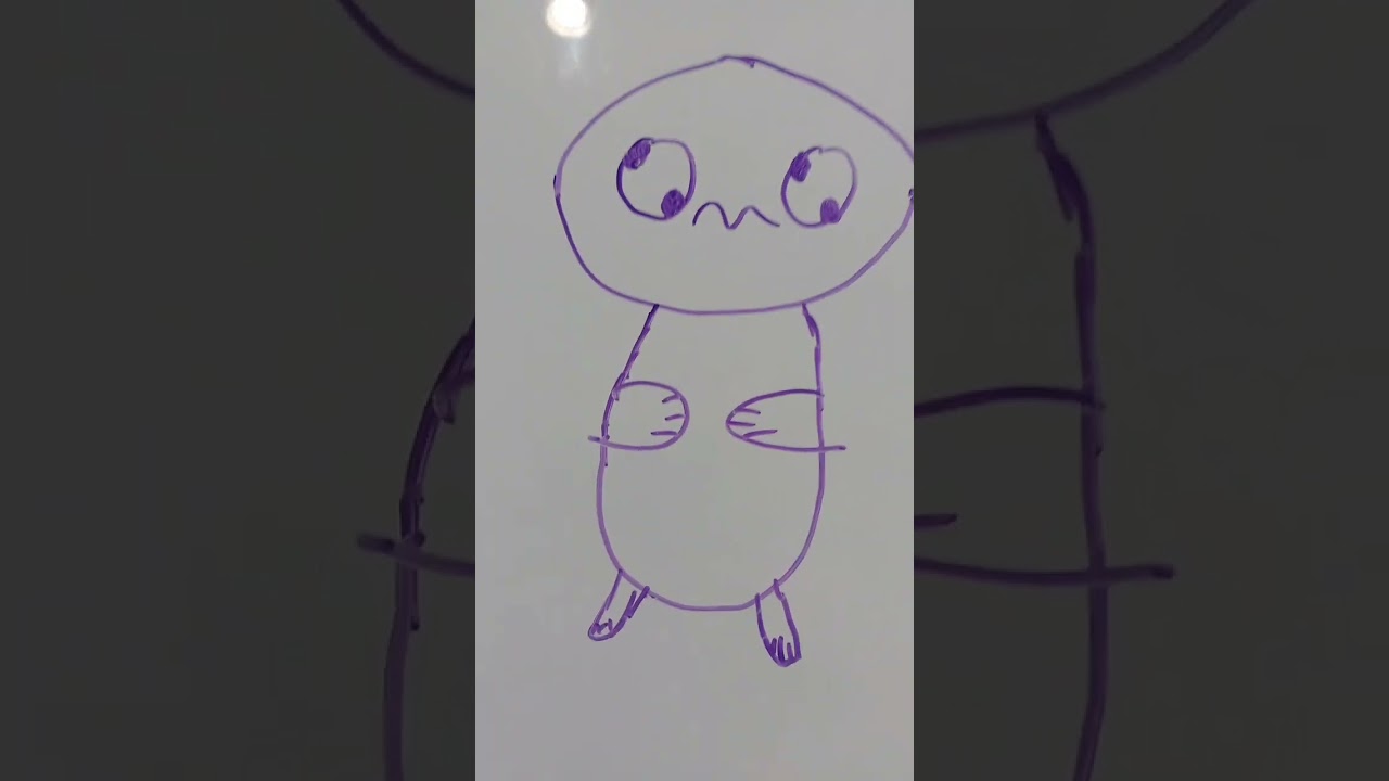 cute axolotl drawing