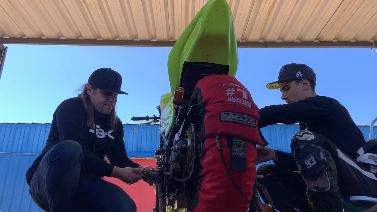 DIA DE TREINO COM O MEU PILOTO PREFERIDO -PSBK