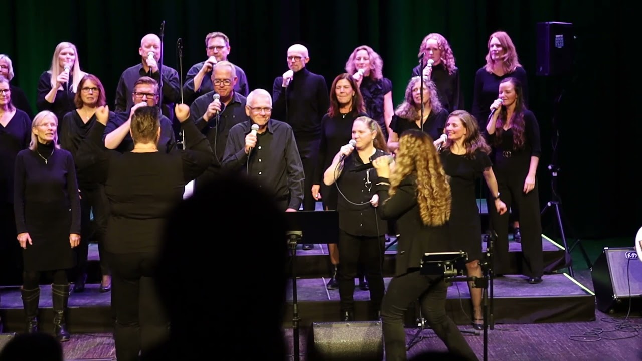 Happy med Kine Fossheim og Ride on Gospel