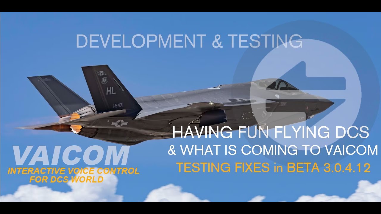 VAICOM Testing and Development Beta 3.0.4.12 Changes and Fixes
