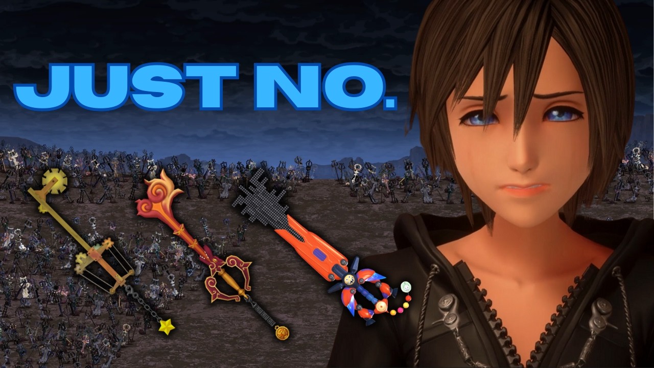 Худшие Ключ-мечи во всех играх Kingdom Hearts