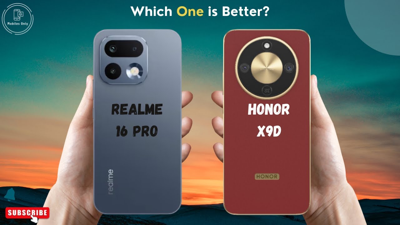 Realme 16 Pro vs Honor X9d