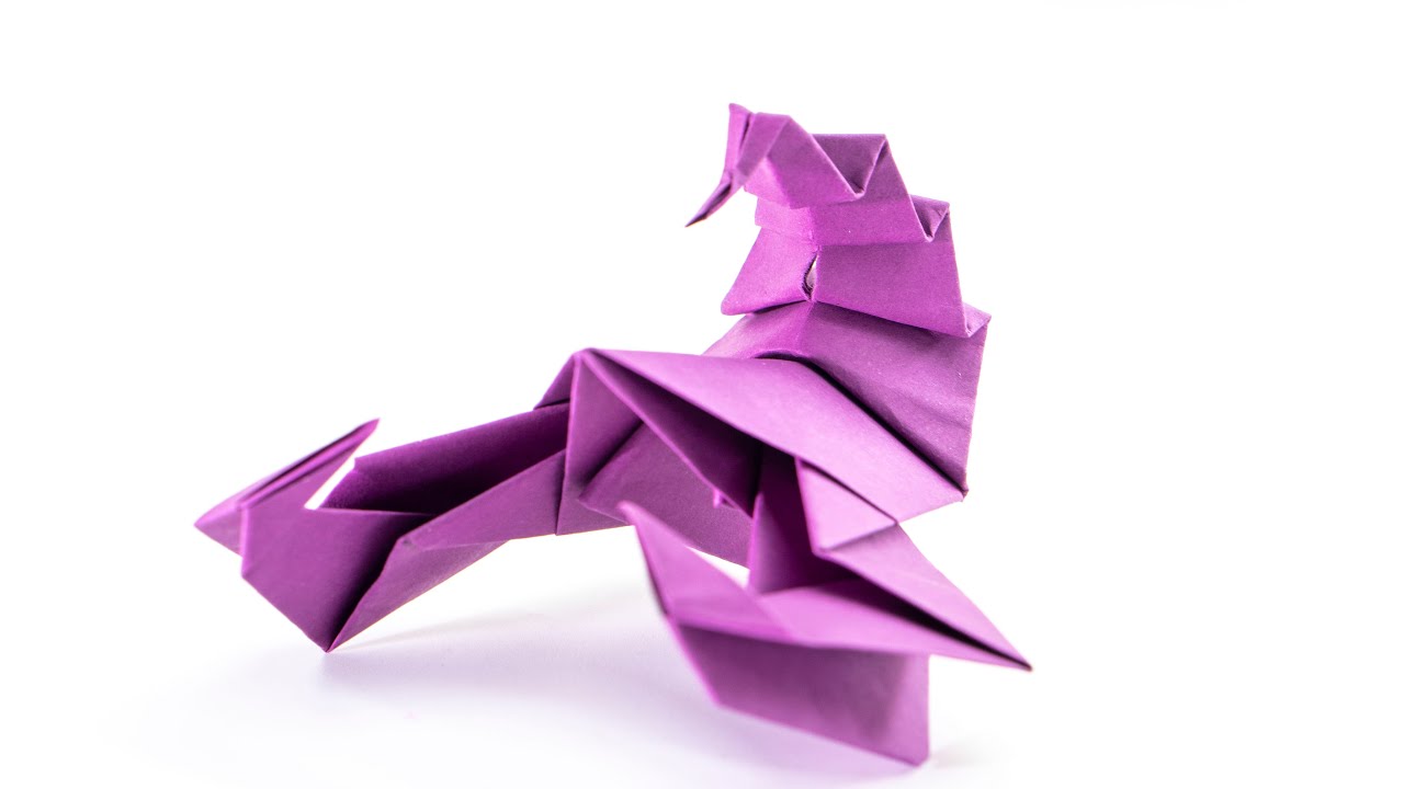 Cómo hacer un escorpión de papel | Escorpión de origami
